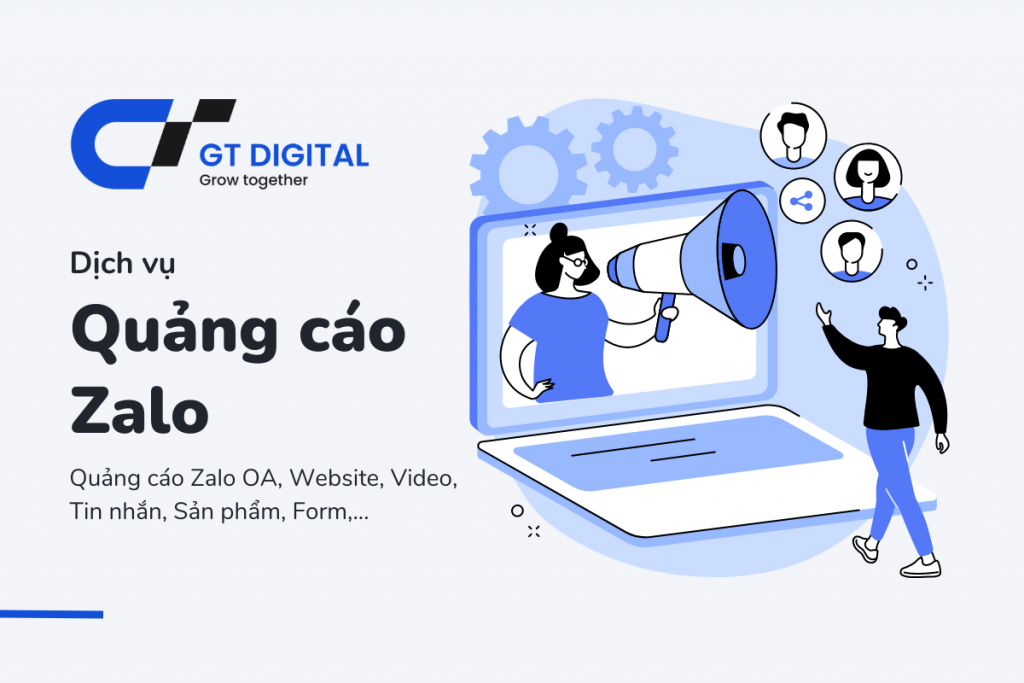 Dịch vụ quảng cáo Zalo - GT Digital