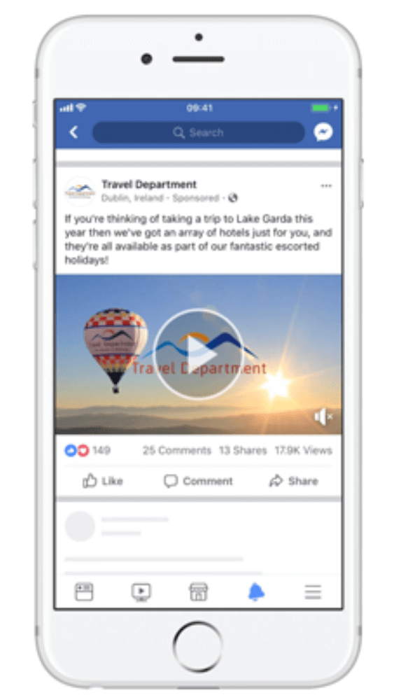 Quảng cáo Facebook Video