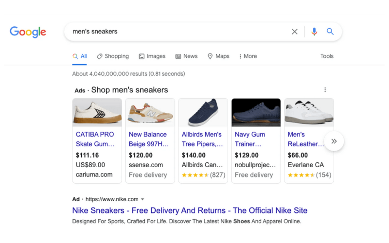 Quảng cáo mua sắm (Google Shopping Ads)