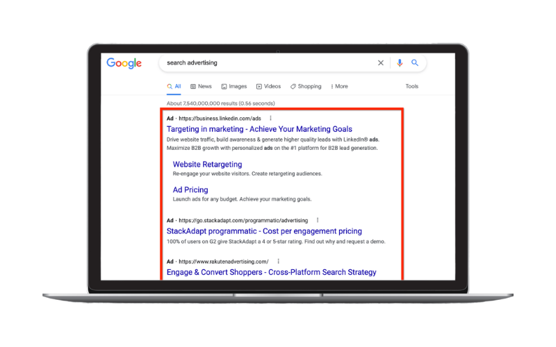 Quảng cáo Tìm Kiếm (Google Search Ads)