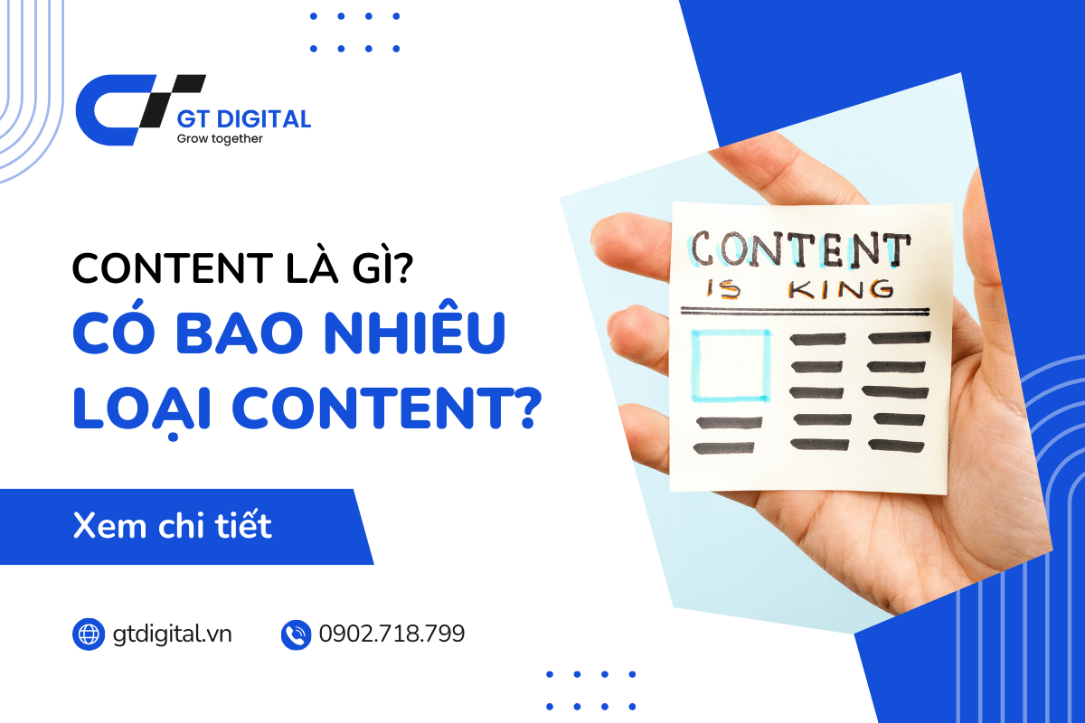 Content là gì? Có bao nhiêu loại content?