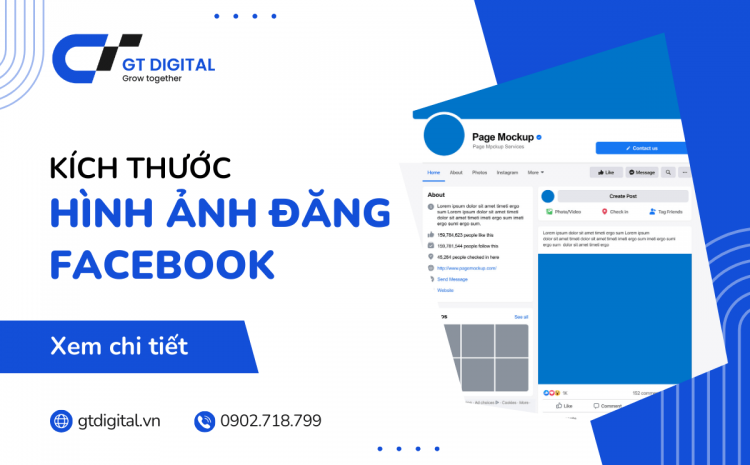 Kích thước hình ảnh đăng Facebook chuẩn, bố cục đẹp