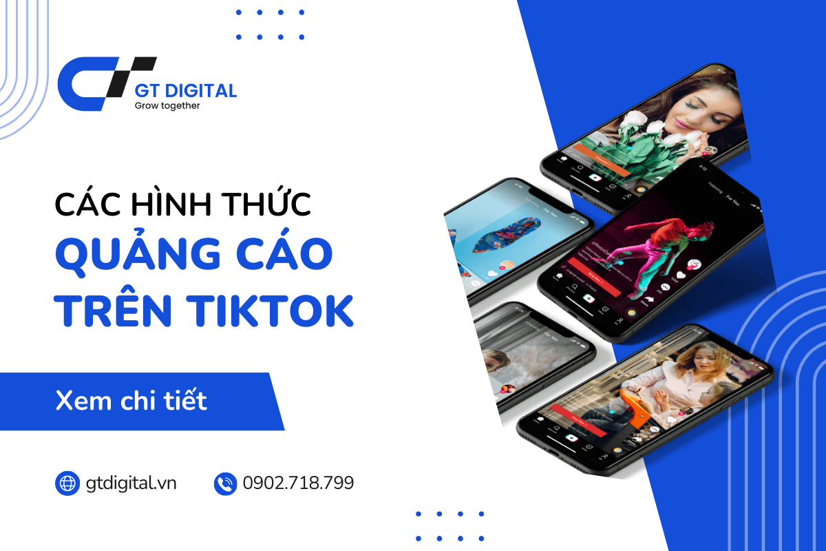 Các hình thức quảng cáo trên TikTok phổ biến cho doanh nghiệp