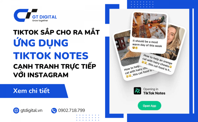 TikTok ra mắt TikTok Notes - ứng dụng chia sẻ hình ảnh giống Instagram