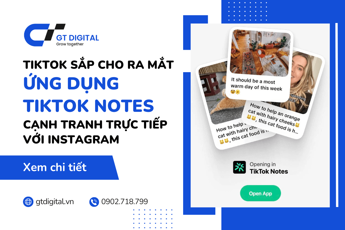 TikTok ra mắt TikTok Notes - ứng dụng chia sẻ hình ảnh giống Instagram