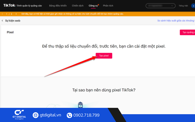 Hướng dẫn cách tạo Pixel TikTok nhanh chóng